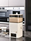 2024 New multi-functional flour storage box, rice storage box, sealed, insect-proof, moisture-proof, quantitative, convenient for household use, food grade 01189-8010 Specification image